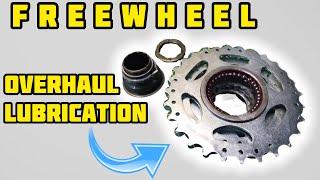 How to unassembling and lubrication your freewheel in 5minutes! | SHIMANO 7 Speed