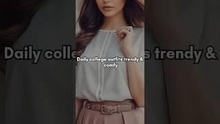 Daily use college outfits for girls #college #outfit #trending #shorts