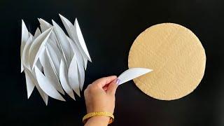 2 Beautiful White Paper Wall Hanging /Paper Craft For Home Decoration / Easy Wall Hanging /DIY Ideas