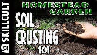 The Evils of Garden Soil Crusting, w/ Innovative Prevention, Biochar, Manure Mats