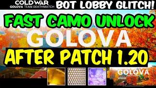 Cold War CAMO BOT LOBBY GLITCH After 1.20