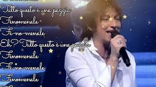 fenomenale -  LIVE - con testo, Gianna Nannini