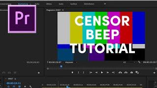 Tutorial: Censor beep words with Adobe Premiere Pro