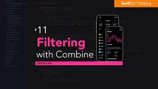 Filtering data based on search bar text using Combine | SwiftUI Crypto App #11