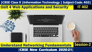 Session-2 | Understand Networking Fundamentals | Unit - 4 | Web Applications and Security |