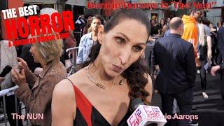 Bonnie Aarons is 'The Nun'' at "THE NUN" premiere