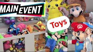 Main Event toy prize Arcade toys amazing | fun plush at prize area and toys