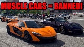 They Banned Muscle Cars At Cars & Coffee...So THIS Showed Up!