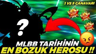 MLBB TARİHİNİN GELMİŞ GEÇMİŞ EN GÜÇLÜ VE BOZUK HEROSU | Mobile Legends