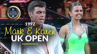1992 Mark Lunn and Karen Hardy at The UK Open Dance Championships