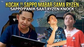 KOCAKSAPPO MABAR SAMA RYZEN & SATARSAPPO PANIK SAAT RYZEN KNOCK