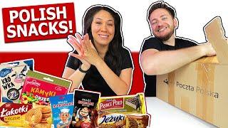 WE TRY POLISH SNACKS & CANDY FOR THE FIRST TIME!