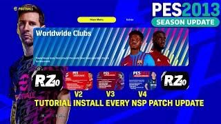 [TUTORIAL] INSTALL PES 2013 PATCH NSP UPDATE