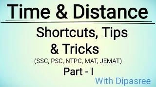 Time & Distance Tutorial with shortcuts in Bengali (part-I)||বাংলা ভিডিও