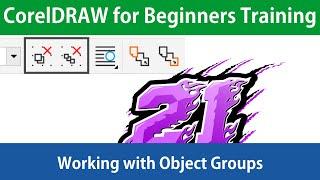 CorelDRAW for Beginners Working With Object Groups Tutorial