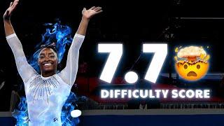 MASSIVE 7.7D Simone Biles Dream Floor Routine