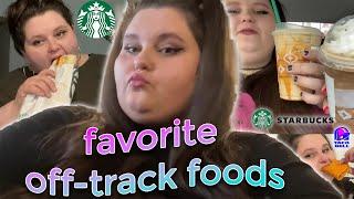 Amberlynn's favorite off-track foods