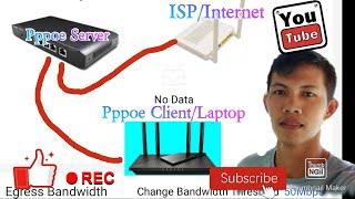 PPPoe Server at PPPoe Client Basic Configuration[ Admin to Client]-Basic setup.