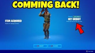 Get Griddy Emote RETURN RELEASE DATE in Fortnite Item Shop 2022 (UPDATE)