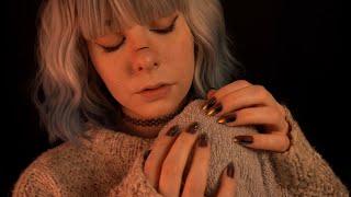 ASMR | 3 HOURS "shh, you are safe" whispering & cozy towel scratching for deep sleep