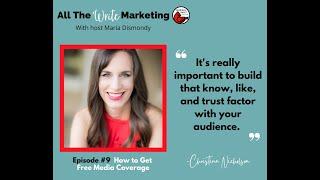 {All The Write Marketing Interview with Christina Nicholson}