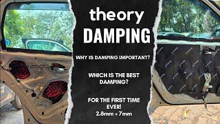 theory DAMPING | WORLDS BEST DAMPING SOLUTION | 2.8mm & 7mm THICKNESS |BIGGEST SHEET SIZE9550010888