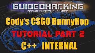 Cody's C++ CSGO Bunnyhop Tutorial Part2 Internal