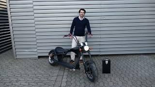 Elektroroller "Chopper X9", E-Scooter, Probefahrt, E-Roller, Straßenzulassung, 45 km/h