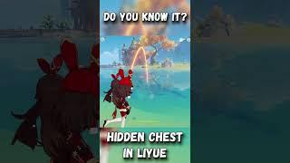 Hidden Chest In Liyue | Genshin Impact Secrets #shorts #genshinimpact #genshin #liyue