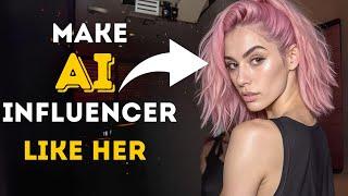 Create Hyper Realistic AI Instagram Model | AI Influencer Model Like Aitana Lopez