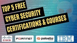Top 5 Free Cyber Security Certifications for Beginners