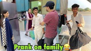 Abdullah ghar chor kar jaraha | Prank kardiya family ke sath