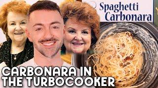 Matteo Lane Cooks Carbonara With The Turbocooker