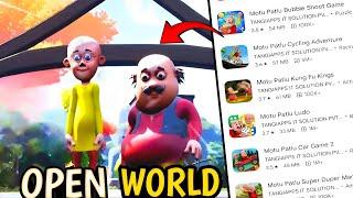 I Played Motu Patlu Open World Game |  @HSNGAMEDEV