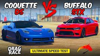 GTA 5 Online - COQUETTE D5 vs BUFFALO STX