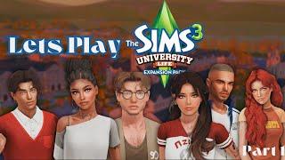 Let’s Play: The Sims 3 University Life! Meet the Students ‍‍Part 1