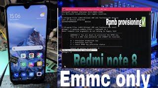 Xiaomi Redmi note 8 GANTI emmc RPMB provisioning