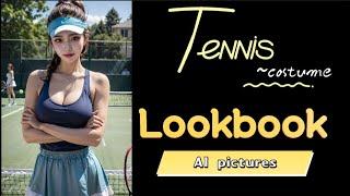 4K AI art | tennis outfit | AI lookbook  [AI pictures]