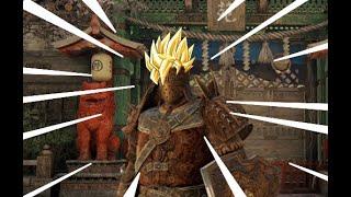 Conqueror spins too hard and goes Super saiyan (For Honor)