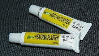 Теплопроводный клей для светодиодов и радиаторов термоклей Heatsink Plaster Stars-992 5g