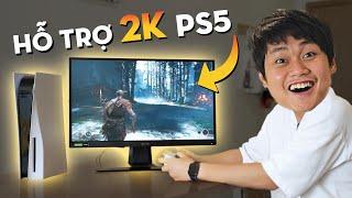 Duy Thẩm ''phê ngất người'' vì màn hình chơi game 2K trên PS5 mới tậu!!| ViewSonic Elite XG270Q