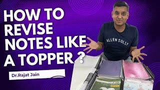 How to Revise Notes Like a Topper? #neetpg2024 #neetpgpreperation #neetpg #inicet