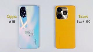 Oppo A18 Vs Tecno Spark 10C | Speed Test & Comparison, Which Is Better