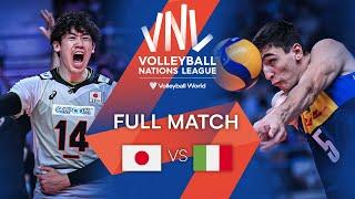  JPN vs   ITA  - Full Match | Men's VNL 2022
