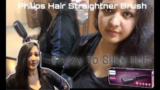 Philips Hair Straightening Brush Review | Philips StyleCare Hair Essential | Smalty Guleria | 4KHD