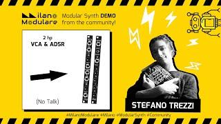 VCA & ADSR - 2hp - DEMO (NO TALK) | Stefano Trezzi - Milano Modulare