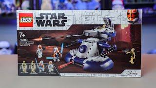 LEGO Star Wars 2020 Armored Assault Tank Set Review! (75283)