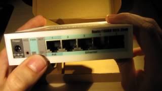 MikroTik Routerboard RB951G-2HnD unboxing