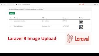 Laravel 9 Image Upload and Display in Datatable | File Storage