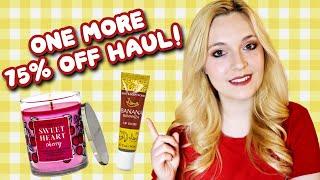 ONE MORE SEMI ANNUAL SALE 2024 HAUL | 75% Off Finds From Bath & Body Works Red Bin Sale